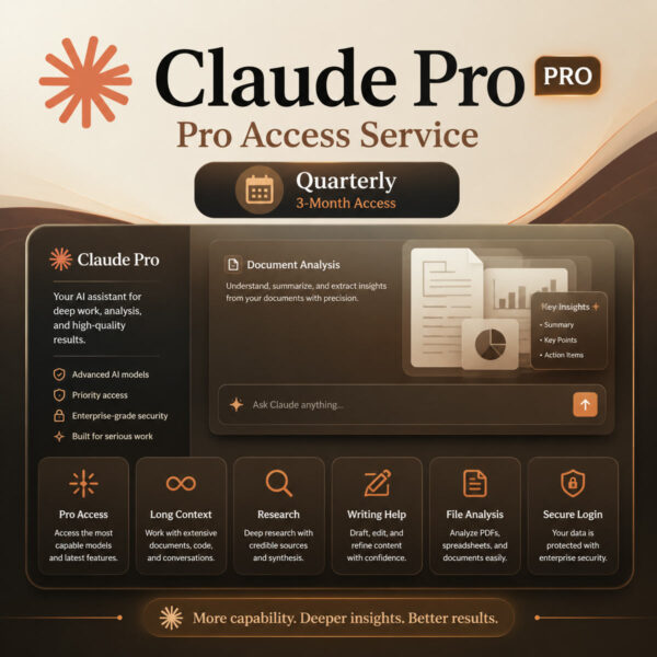 Claude Pro Access Service